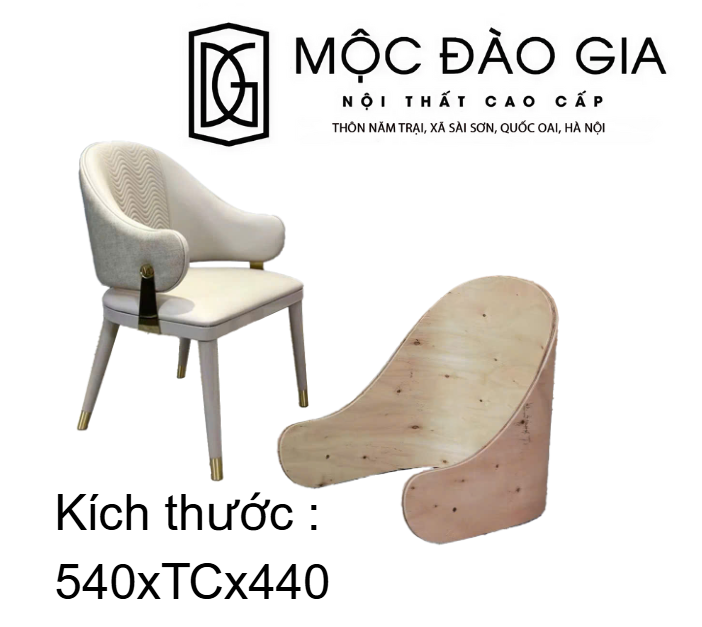 Phôi ghế gỗ | MS_228: EMA