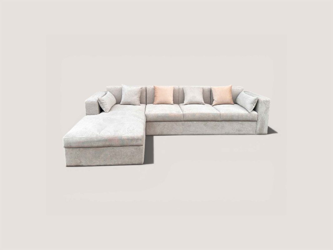 Sofa Chữ L Nỉ
