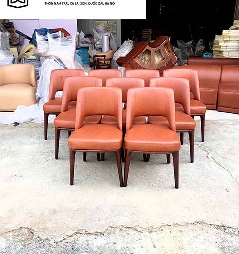 Ghế Ăn Bọc Da Cao Cấp