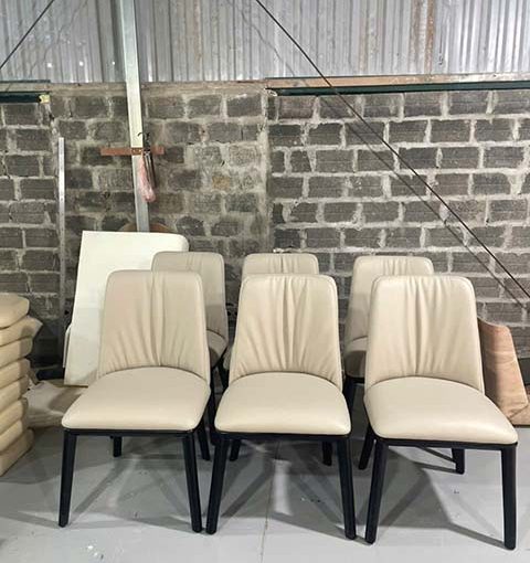 Ghế Ăn Bọc Da Cao Cấp