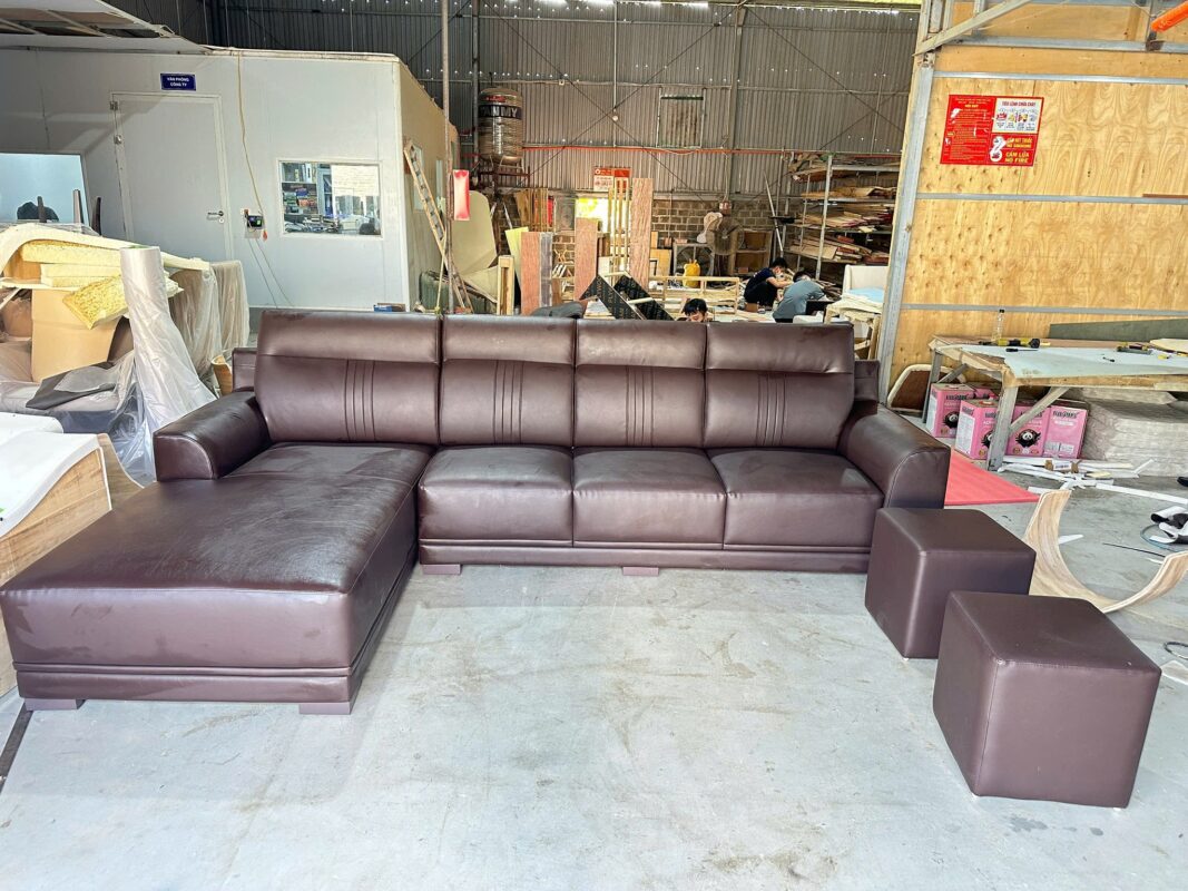 Bộ Sofa Da Phòng Khách