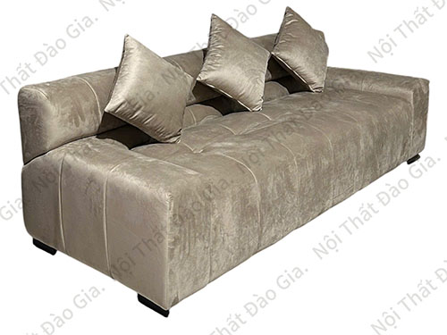 Sofa Băng Bọc Vải Nhung