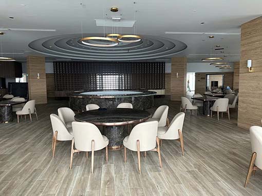 Ghế Ăn Bọc Da Chân Gỗ Cong